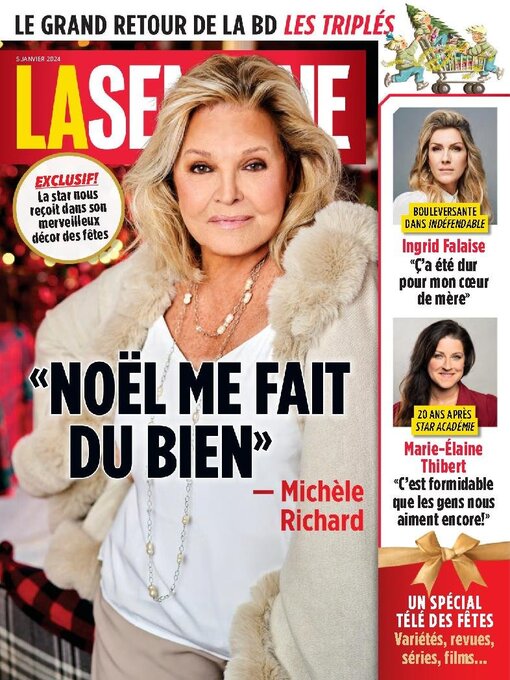 Title details for La Semaine by TVA Publications Inc. - Available
